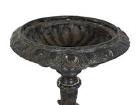 A Pair of Large Patinated Bronze Prickets — 19TH CENTURY