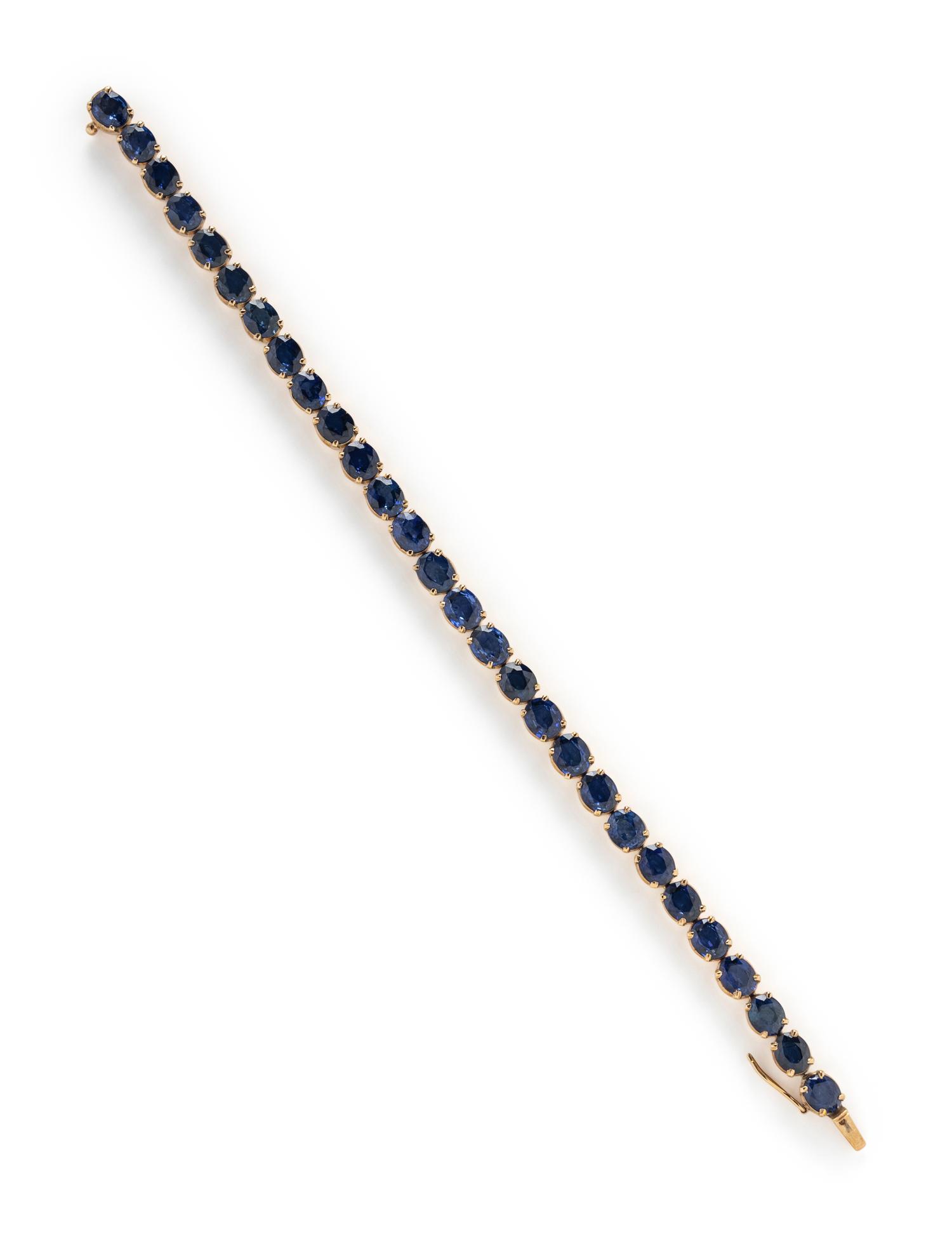 SAPPHIRE LINE BRACELET