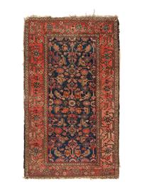 Three Hamadan Wool Rugs and a Heriz Wool Runner