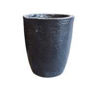 A Graphite Smelting Vessel 12" W x 12.5" D x 15" H — Germany, Early 20th Century