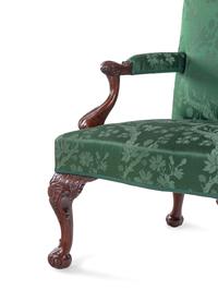 A George III Carved Mahogany Sofa