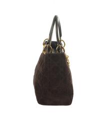 Christian Dior Lady Dior Suede Bag