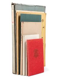[GRABHORN PRINTING]. A group of 9 Books about Books, comprising: