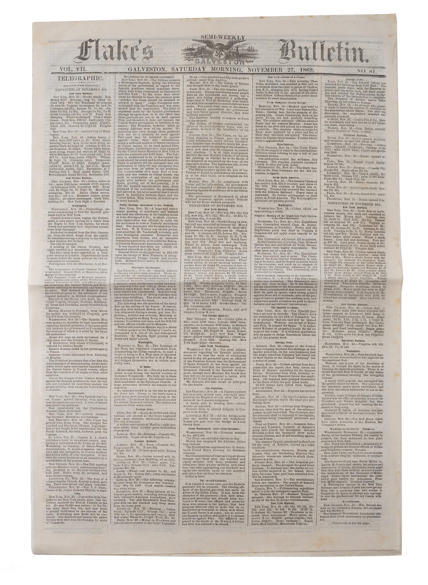[POLITICS]. A diverse group of 19th-century ephemera, incl. politics, agriculture, and commerce.