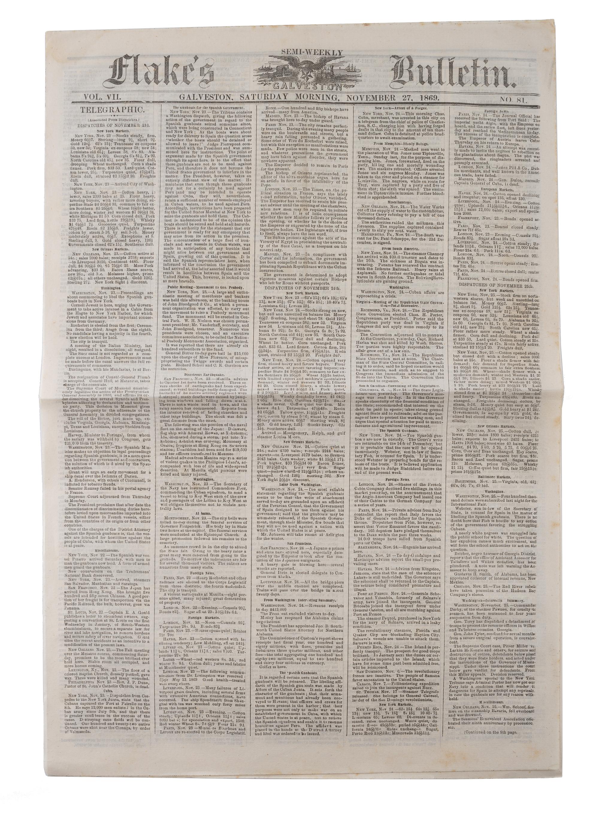 [POLITICS]. A diverse group of 19th-century ephemera, incl. politics, agriculture, and commerce.