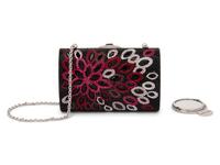 Judith Leiber Pink Flower Minaudière Clutch