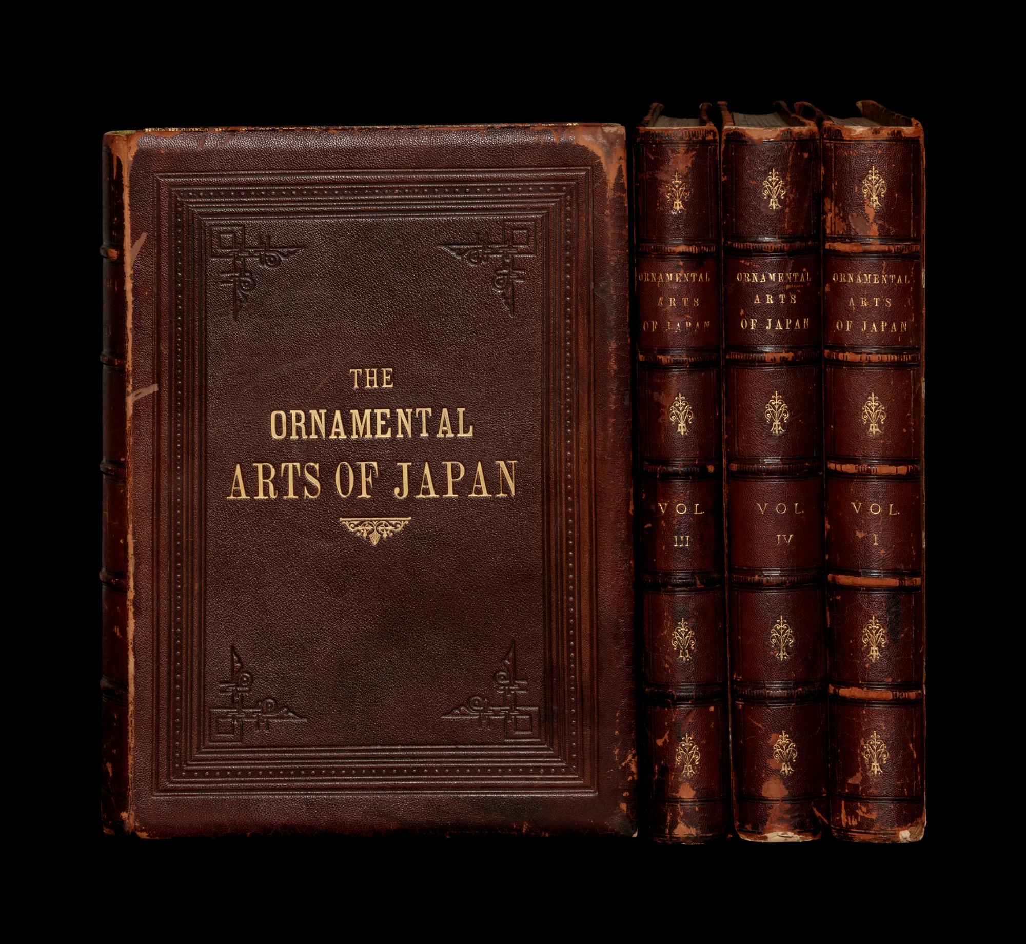 AUDSLEY, George Ashdown, The Ornamental Arts of Japan. New York: Charles Scribner's Sons, 1883-84.