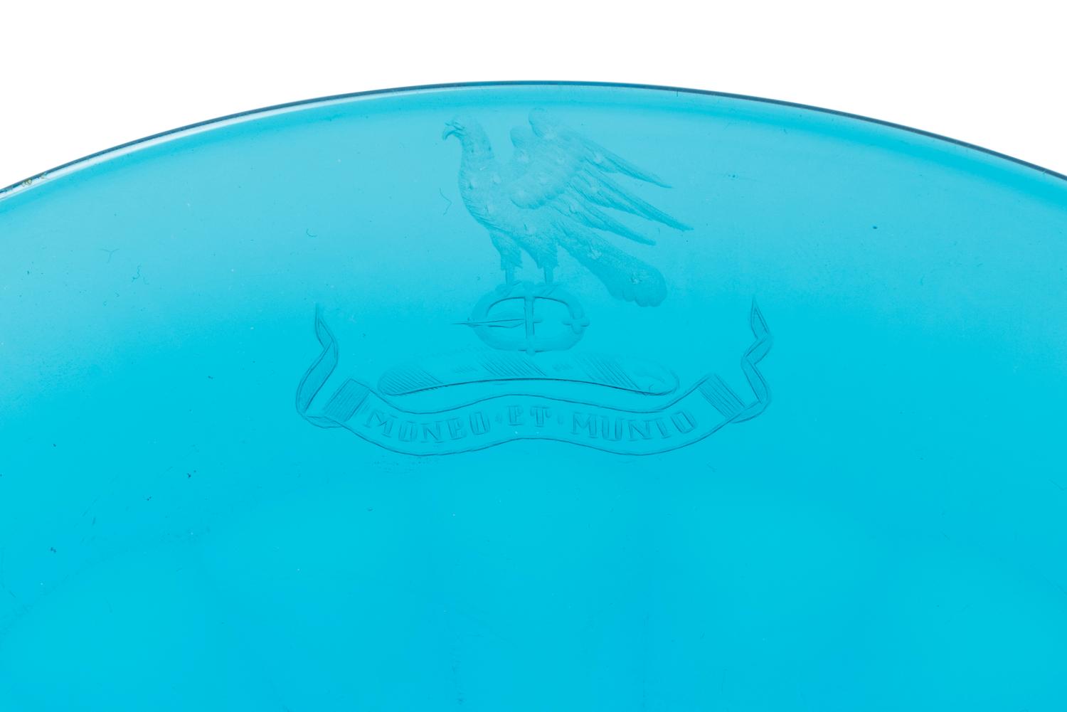 A Set of Regency Cobalt Glassware