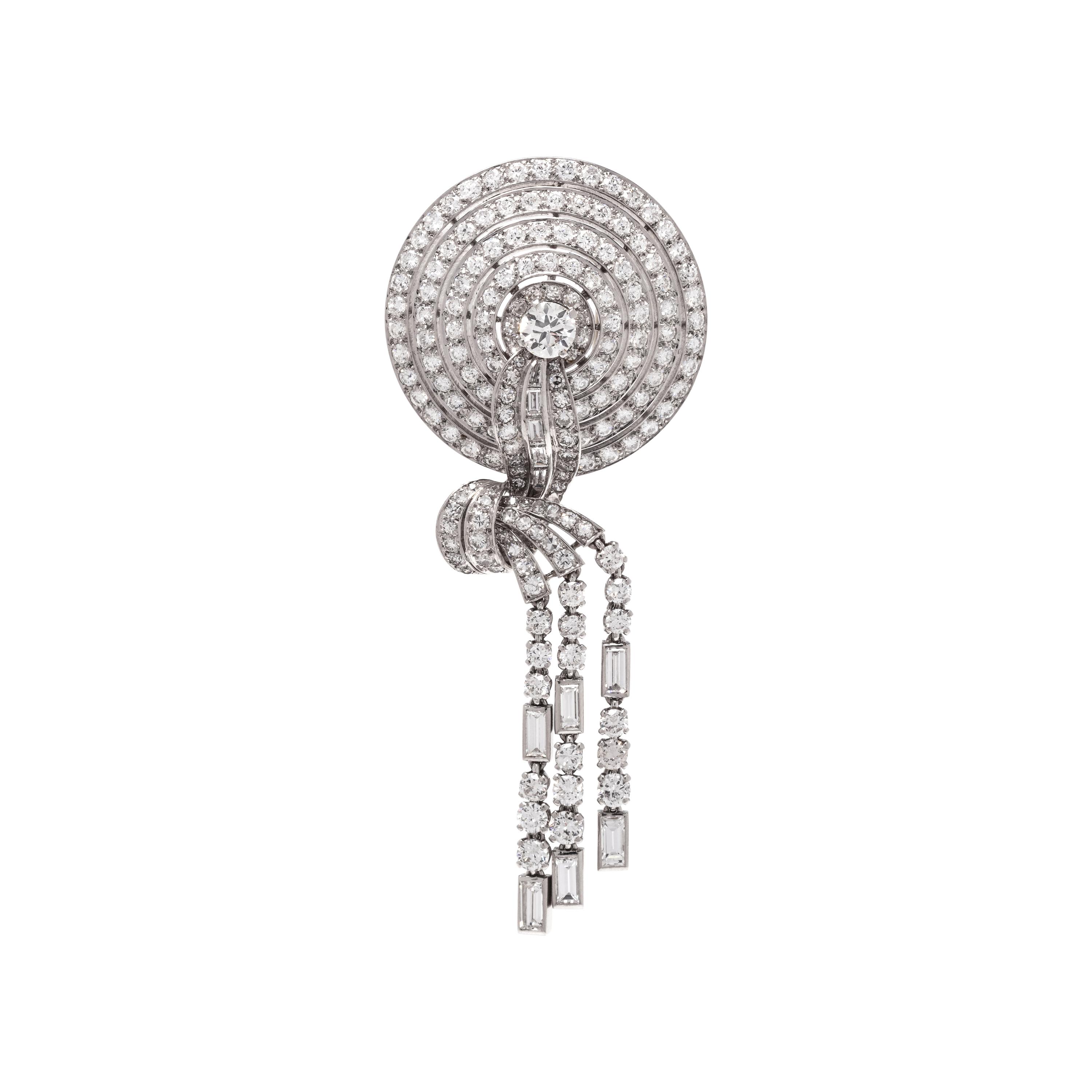 DIAMOND BROOCH