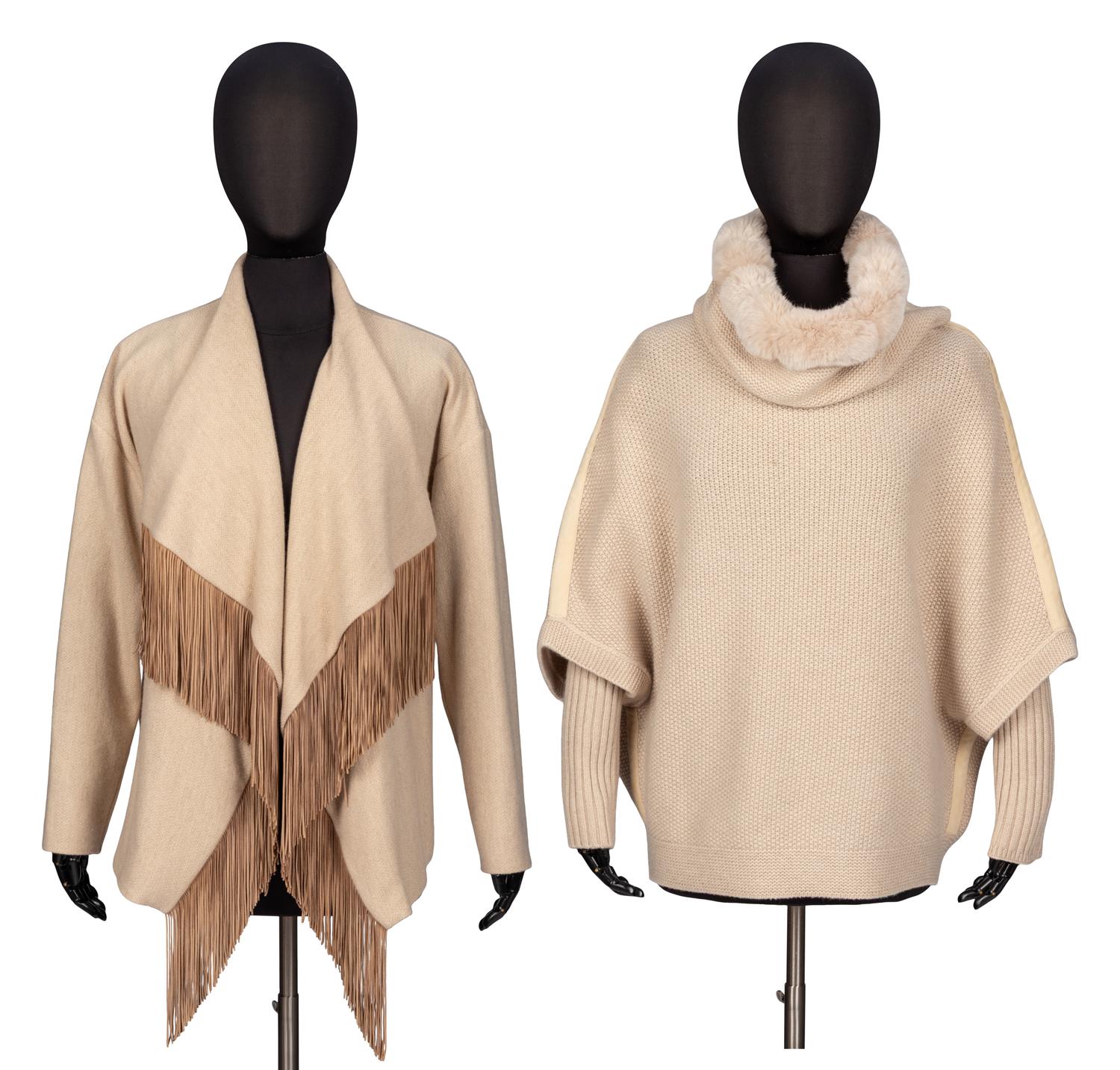 Ralph Lauren & Loro Piana, Two Knit Tops