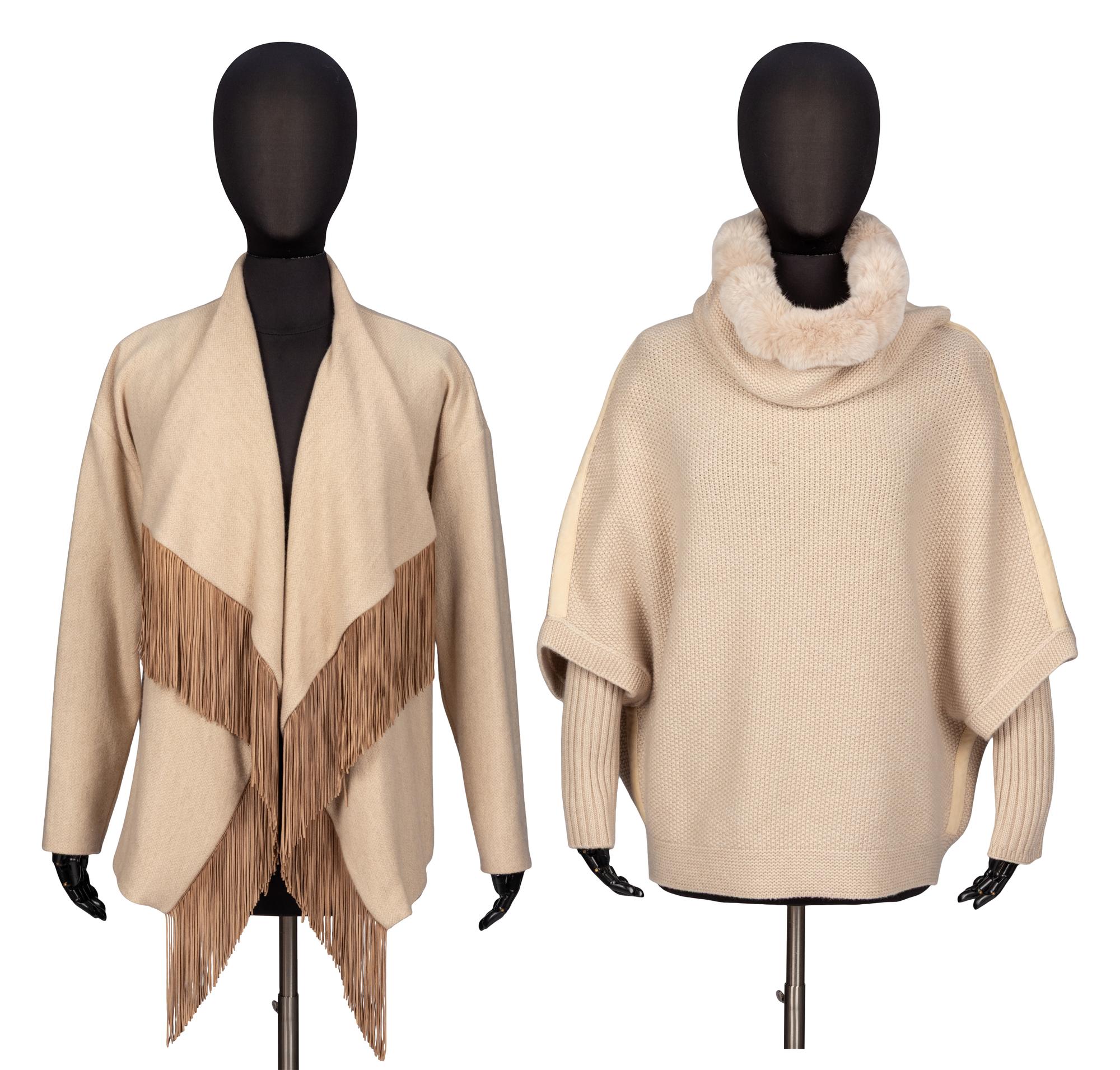 Ralph Lauren & Loro Piana, Two Knit Tops