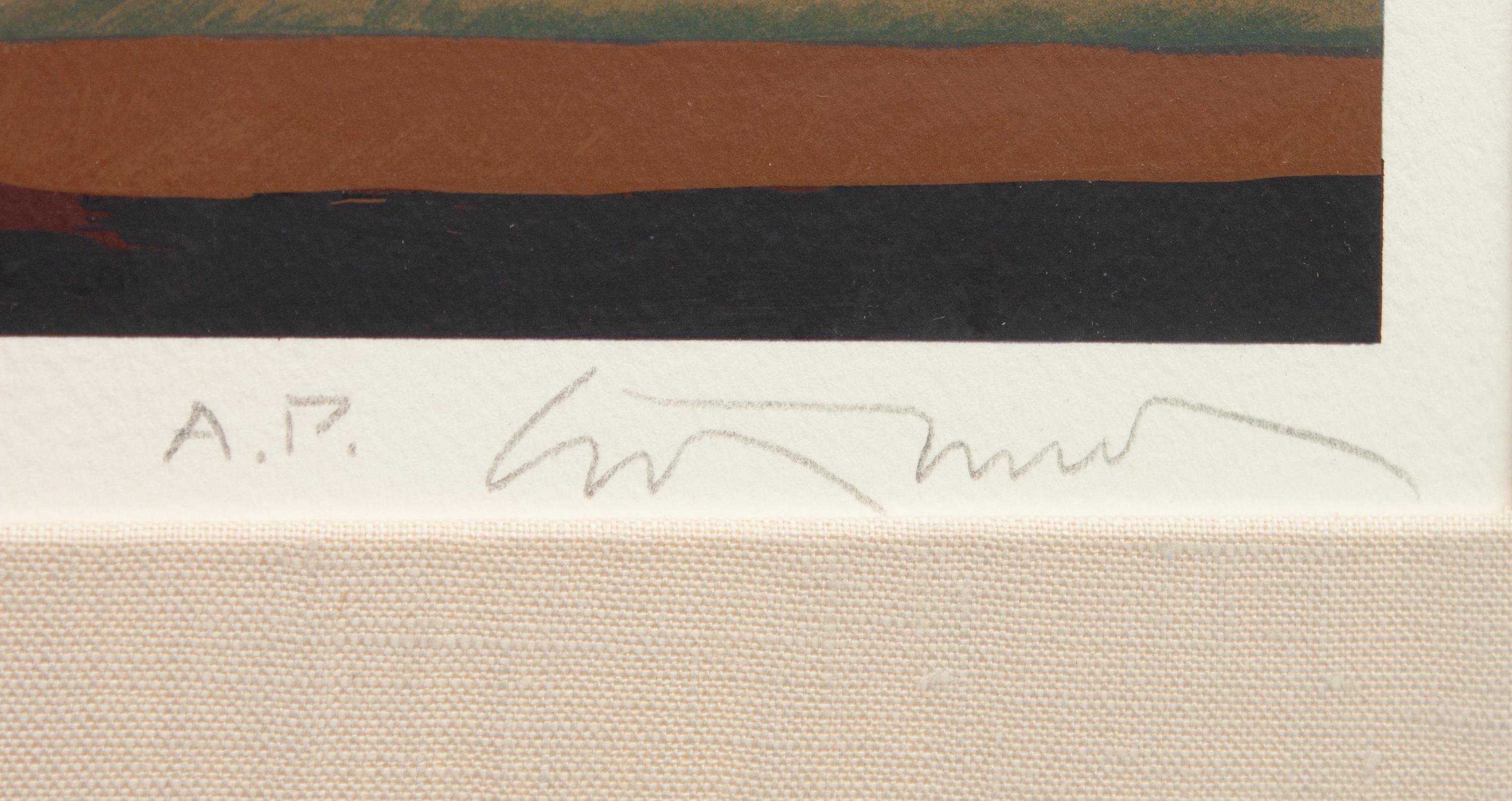 Desert Rain , Artist's Proof