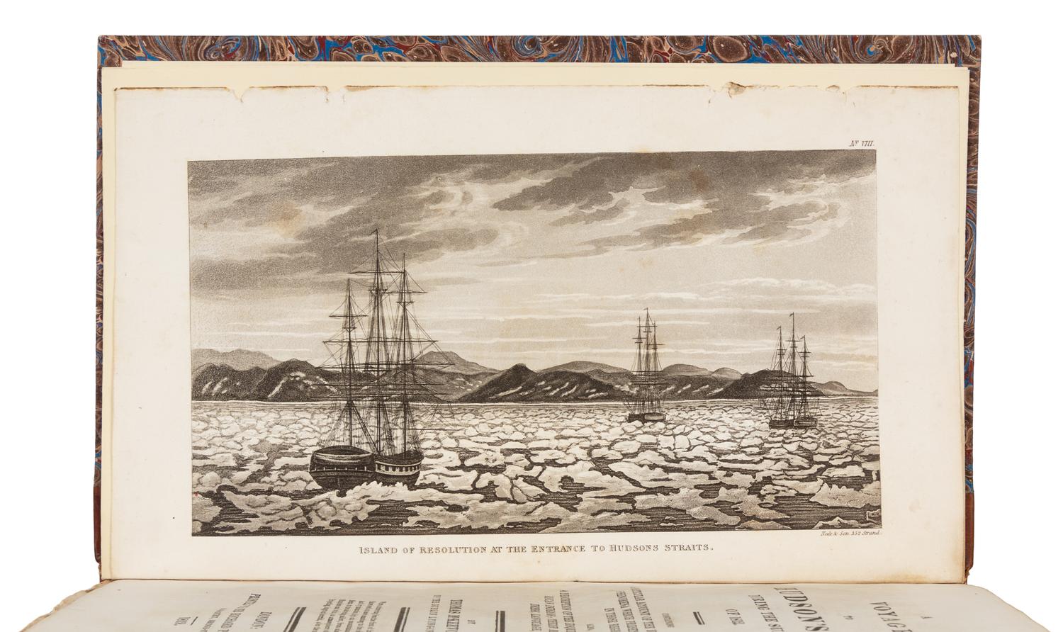 M'KEEVOR, Thomas. A Voyage to Hudson's Bay, during the summer of 1812. London: Sir Richard Phillips & Co., 1819.