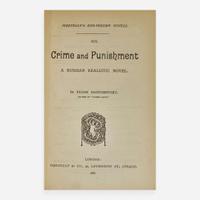 [Literature] Dostoieffsky, Fedor Crime and Punishment: A Russian Realistic Novel