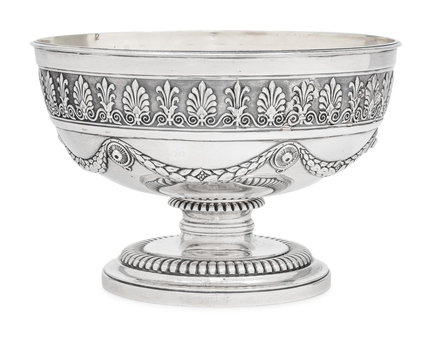 A Paul Storr Silver Fruit Bowl
