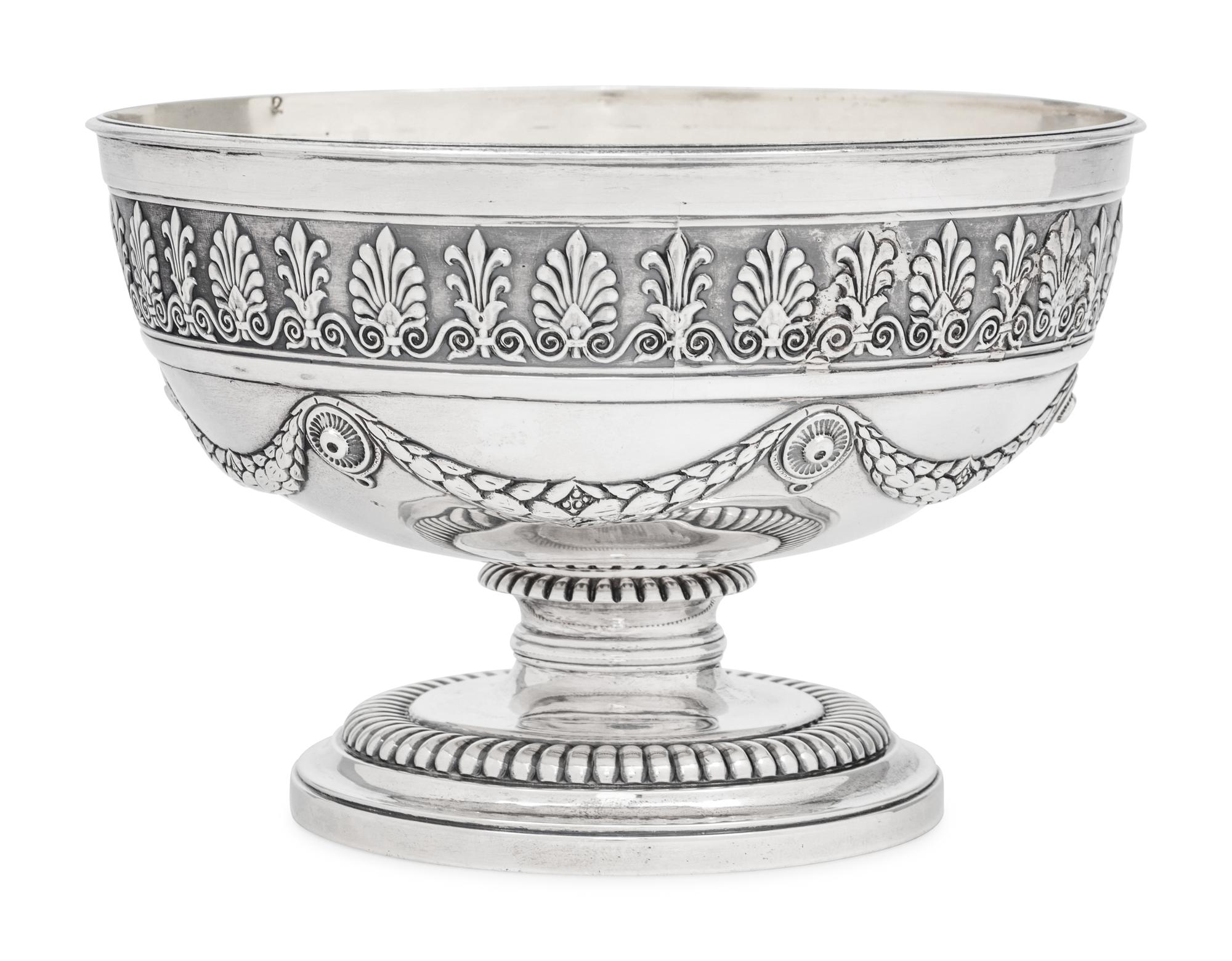 A Paul Storr Silver Fruit Bowl