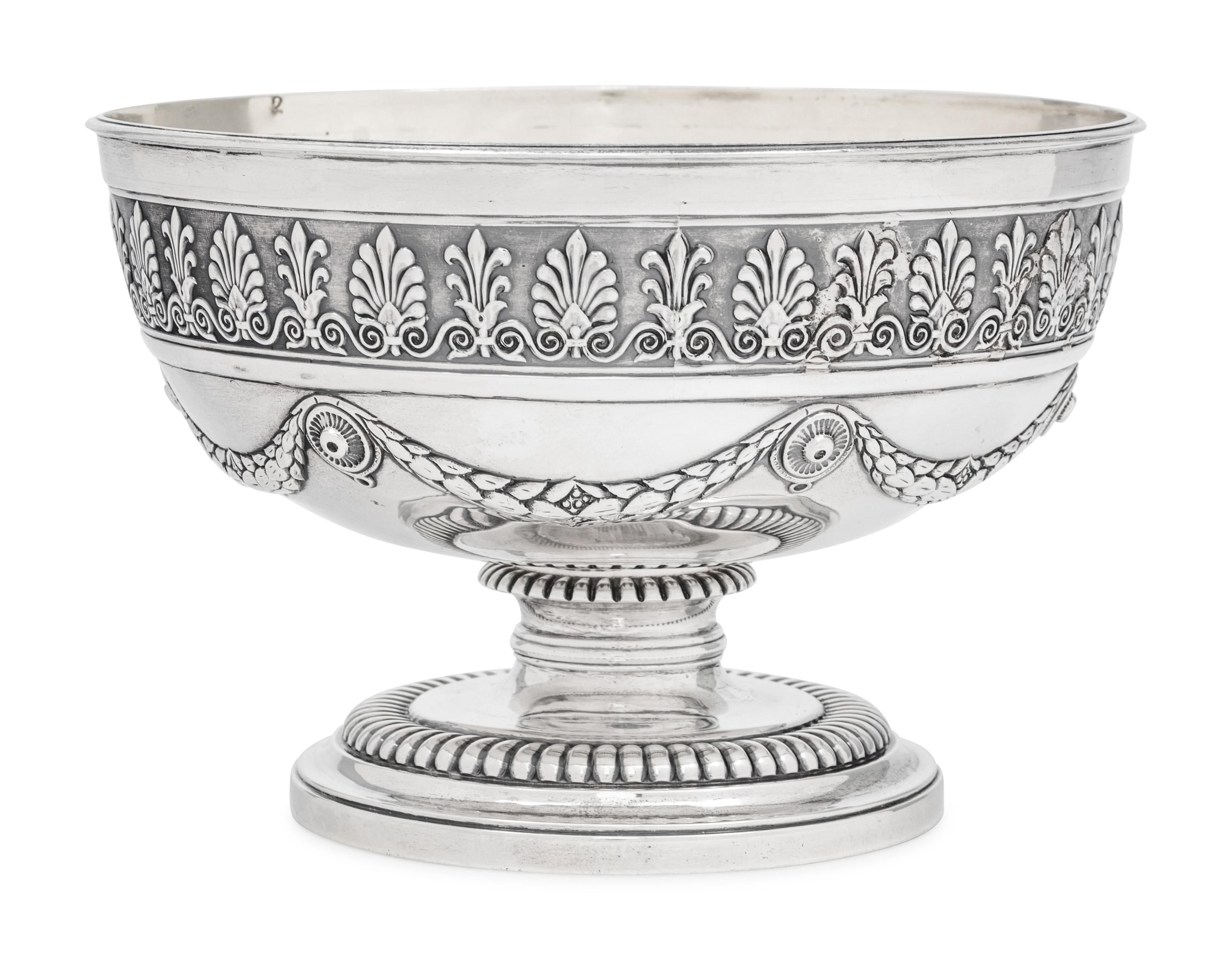 A Paul Storr Silver Fruit Bowl