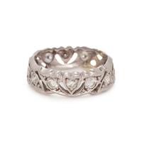 DIAMOND HEART RING