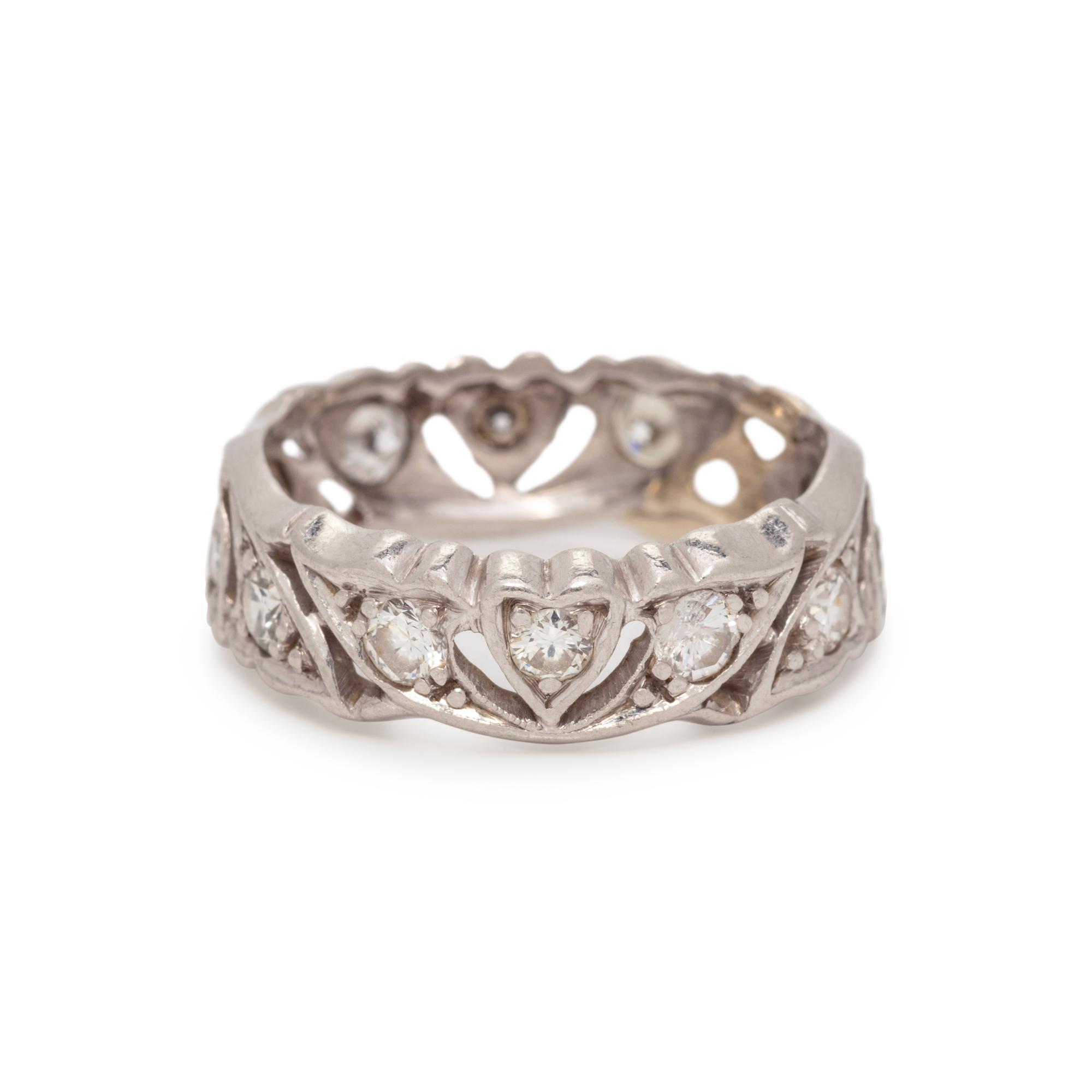 DIAMOND HEART RING