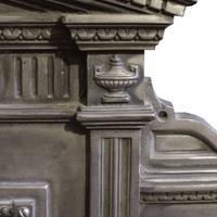 A Cast Iron Overmantel 50" W x 3" D x 27.5" H — England, Circa 1880