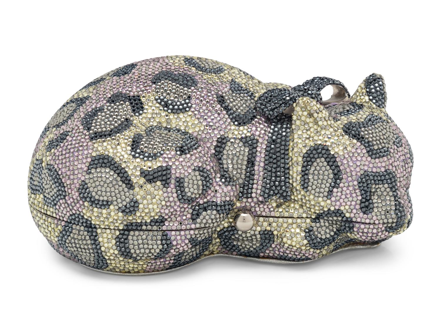 Judith Leiber Sleeping Cat Minaudière