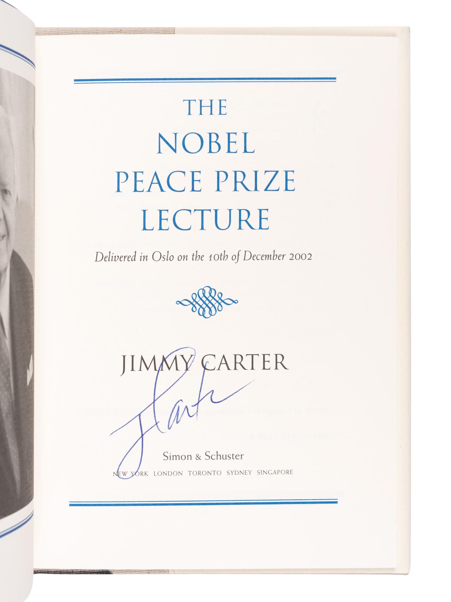 [U.S. PRESIDENTS -- SIGNED]. A group of 5 signed works by 20th century presidents, comprising: