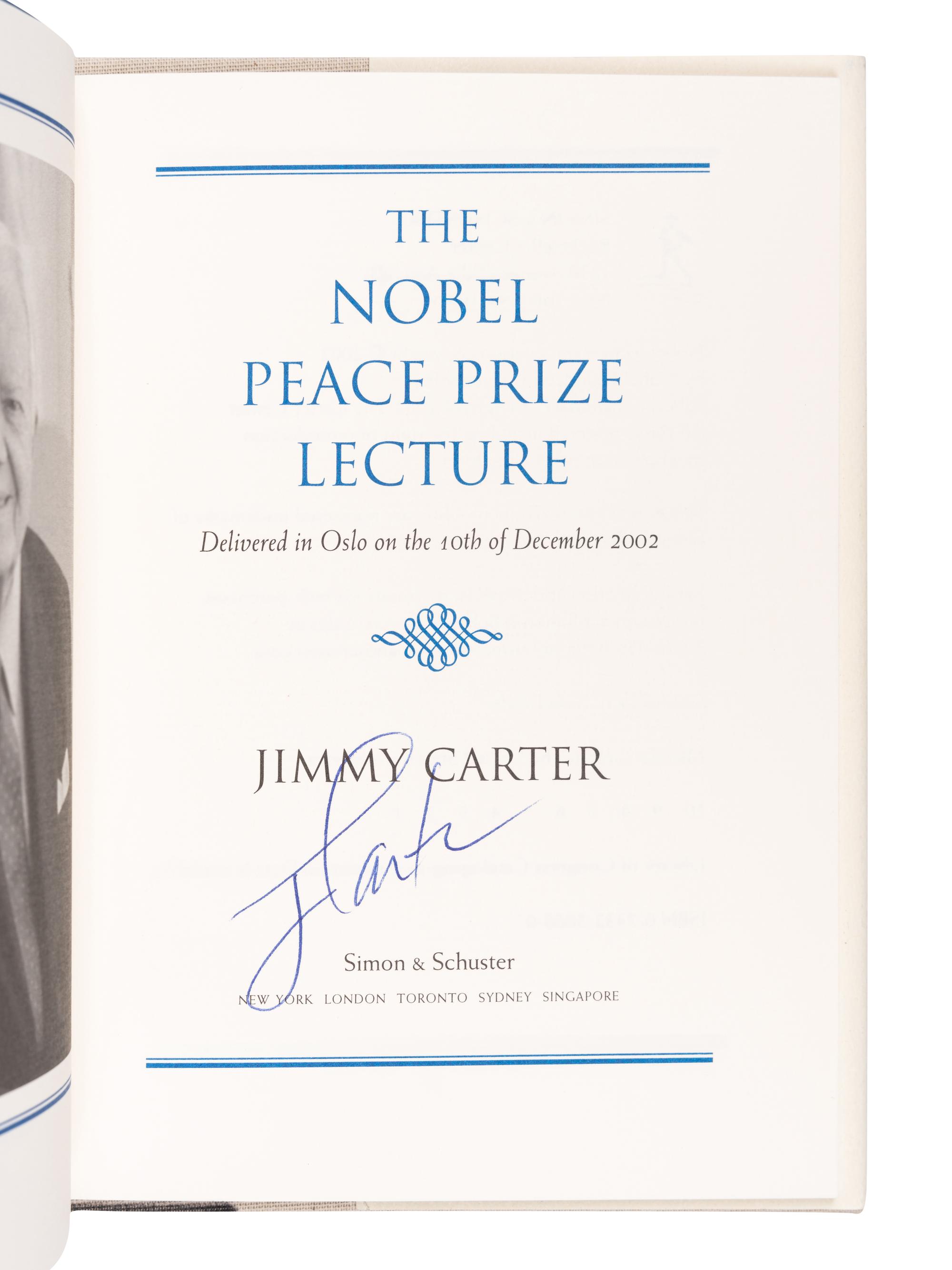 [U.S. PRESIDENTS -- SIGNED]. A group of 5 signed works by 20th century presidents, comprising: