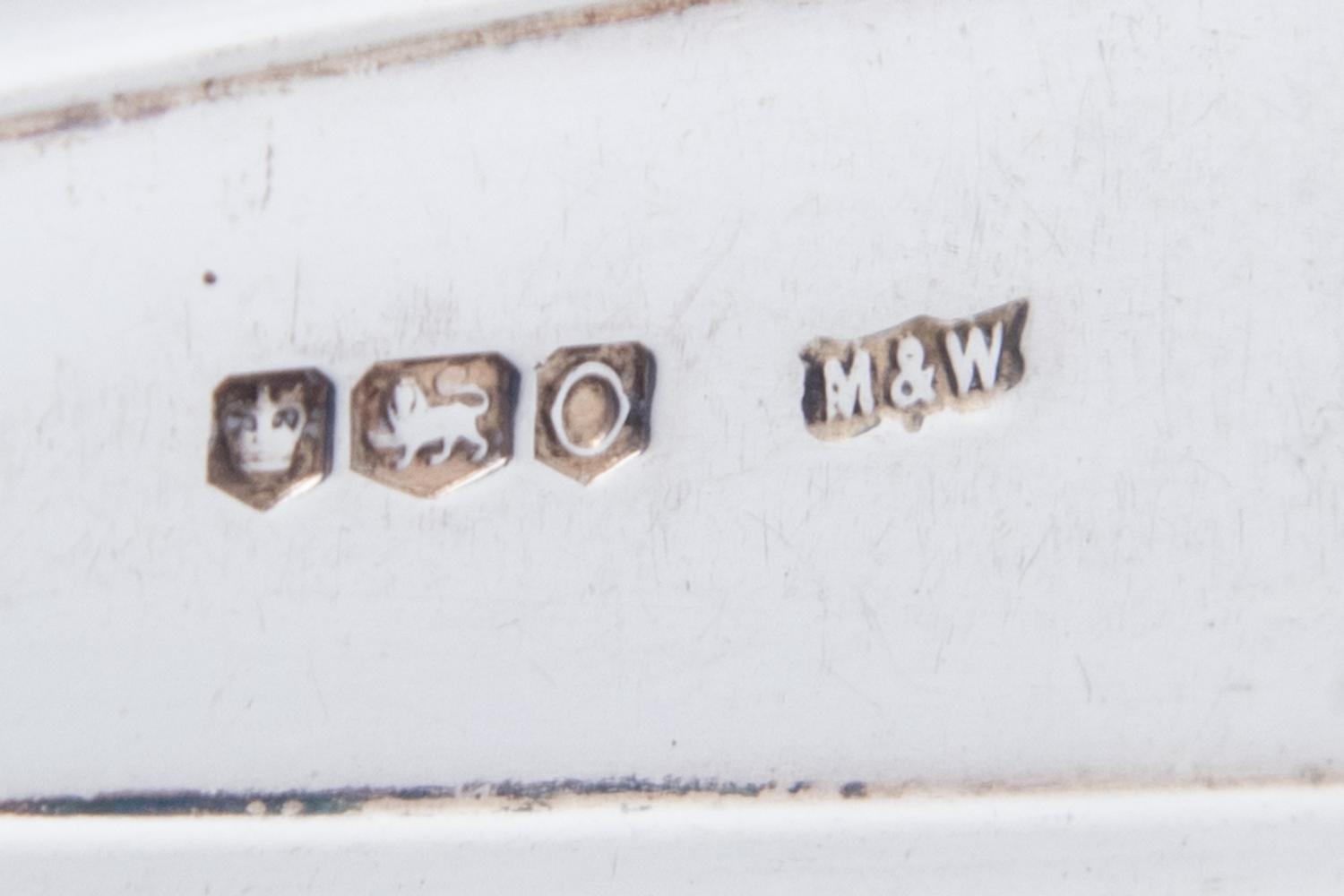 An English Silver Flatware Service