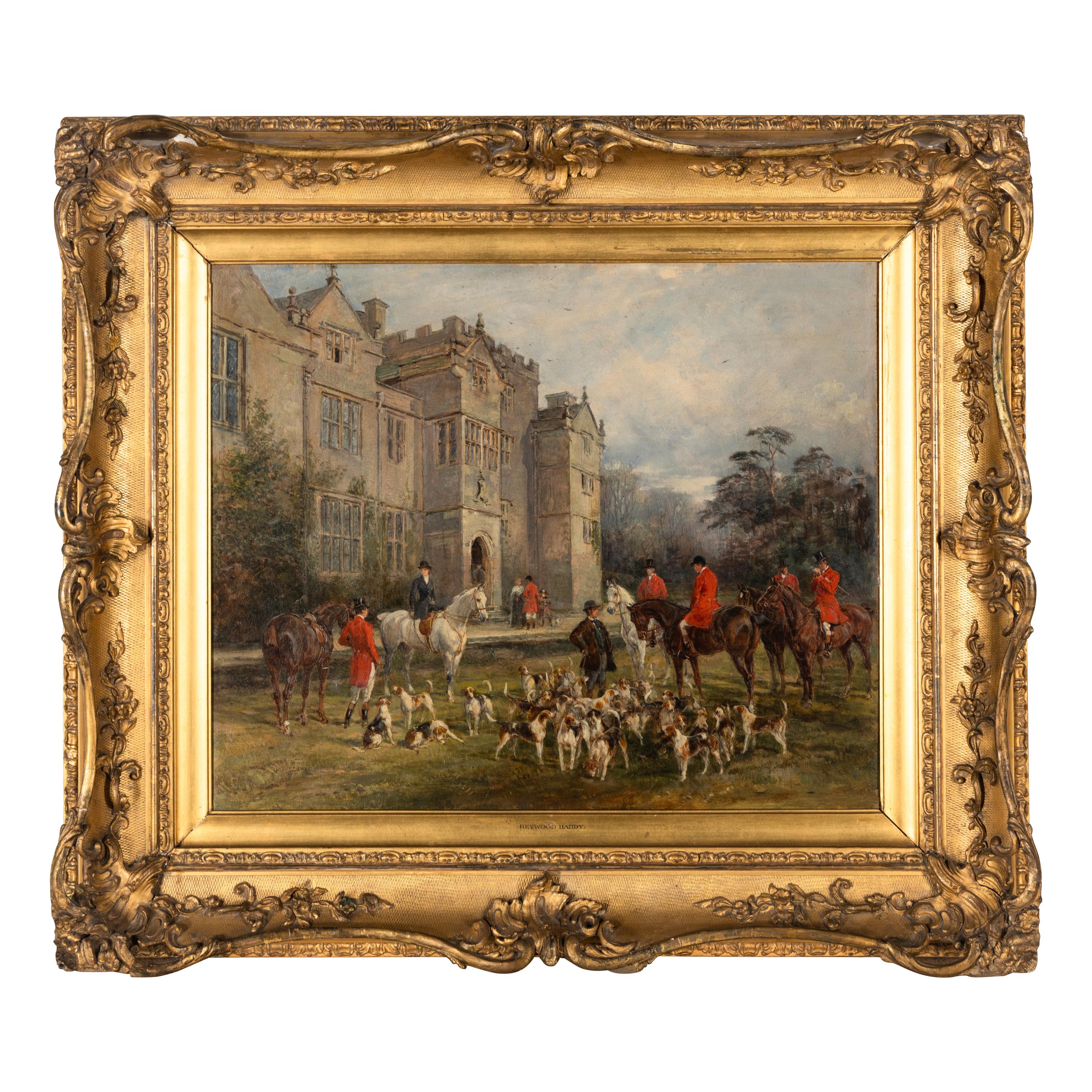 Heywood Hardy (British, 1843-1933) — The Hunting Party
