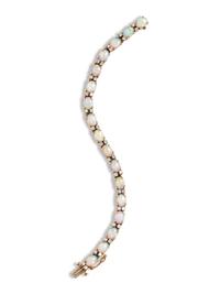 OPAL AND DIAMOND BRACELET