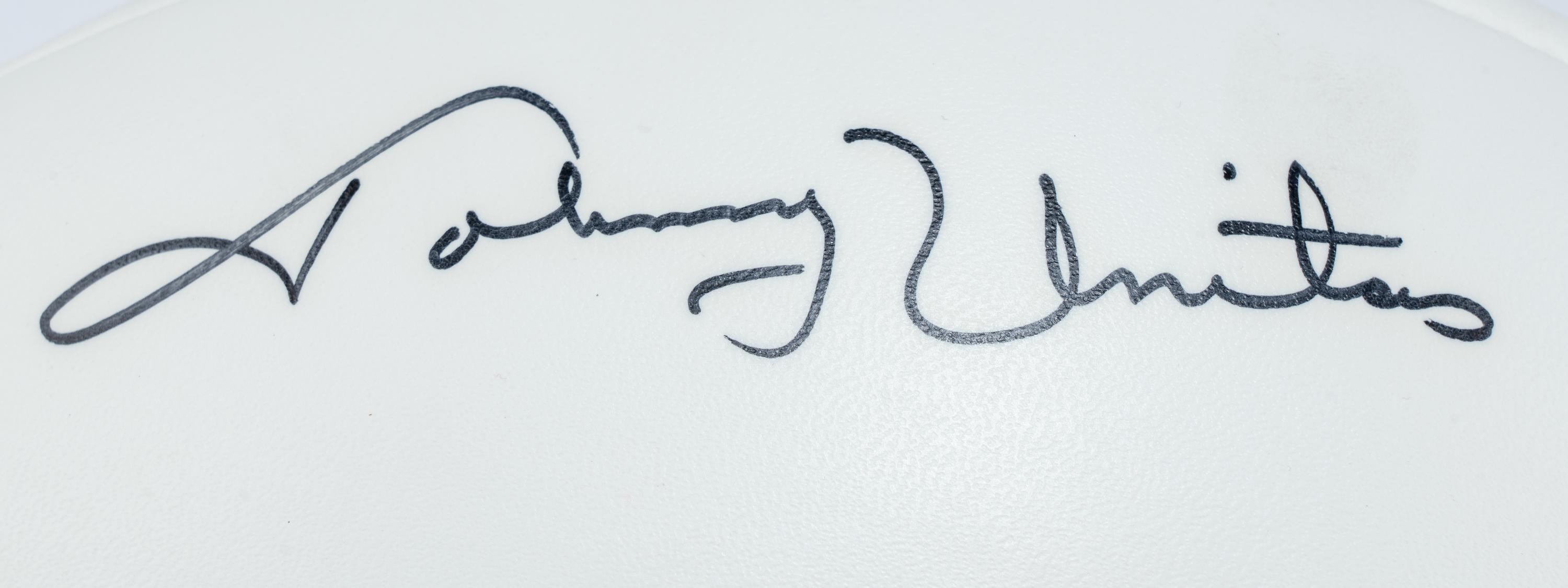 A Johnny Unitas Signed Autograph Football