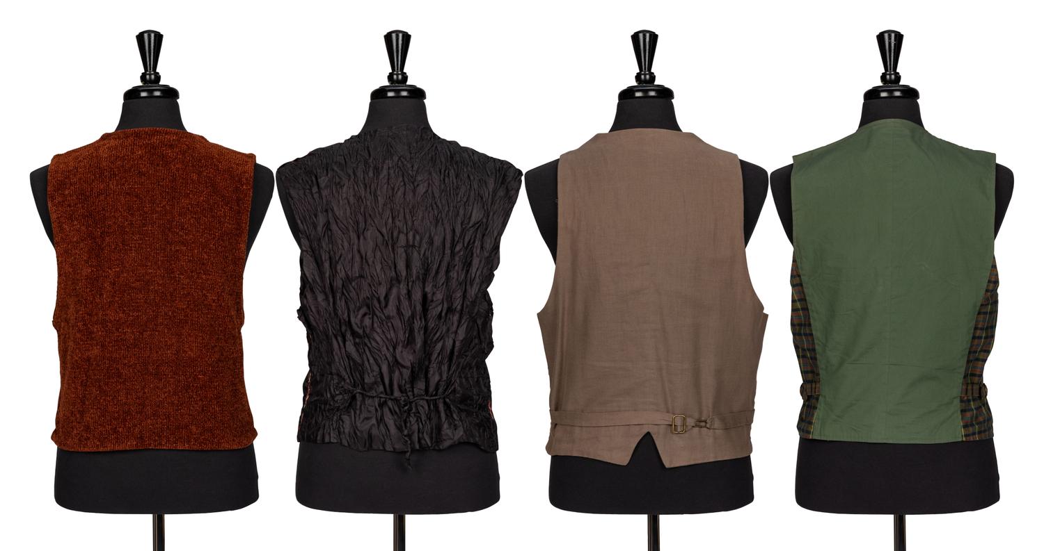 Four Designer Vests