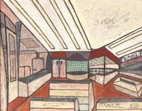 Eagles Grocery, Untitled, and Hotel & Motel & More (three works)