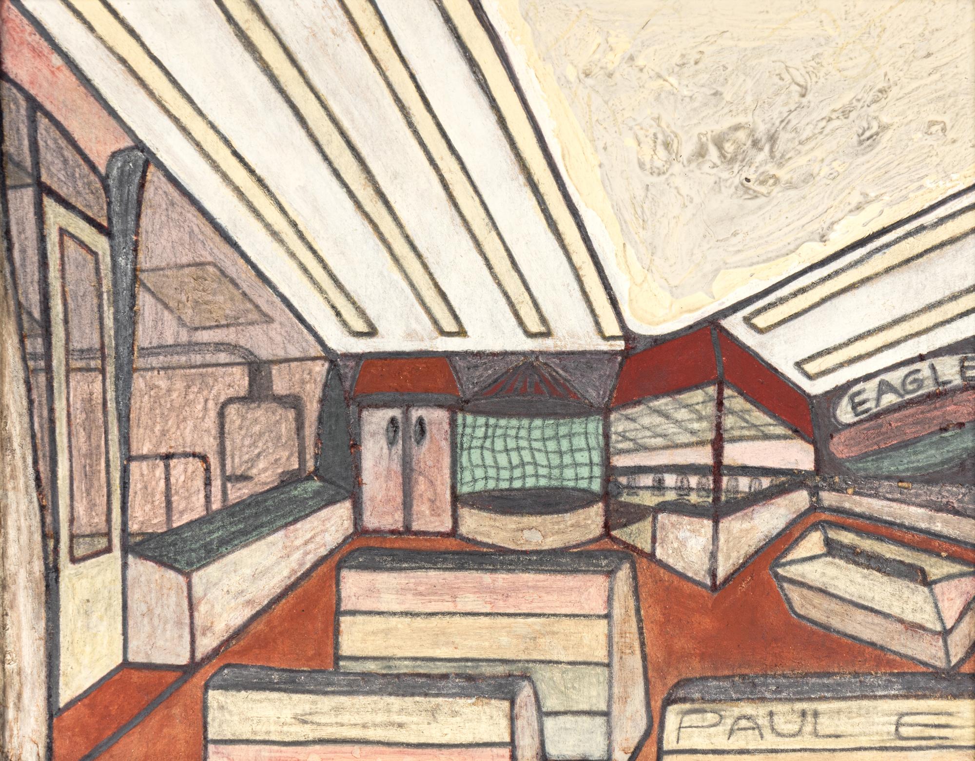 Eagles Grocery, Untitled, and Hotel & Motel & More (three works)