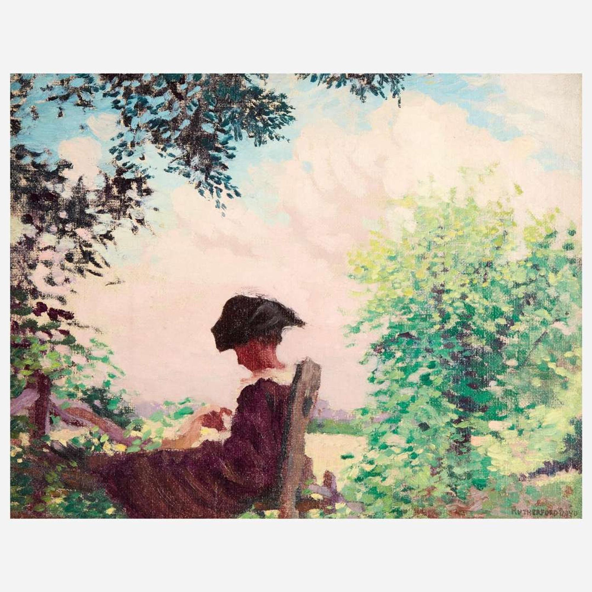 Rutherford Boyd (American, 1884–1951) On the Fence