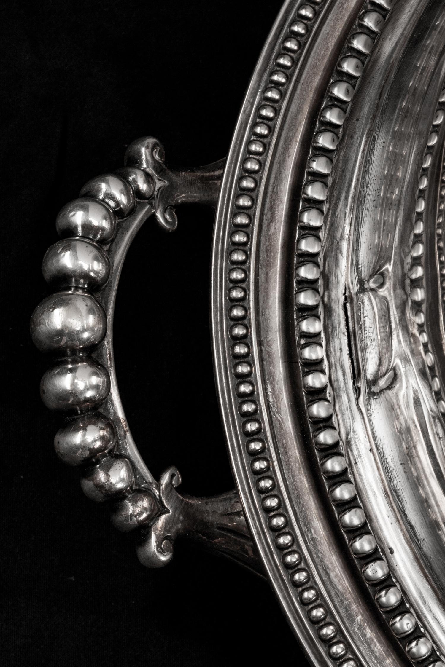 An English Silverplate Warming Tray and Cover — Walker and Hall, Sheffield, Early 20th Century