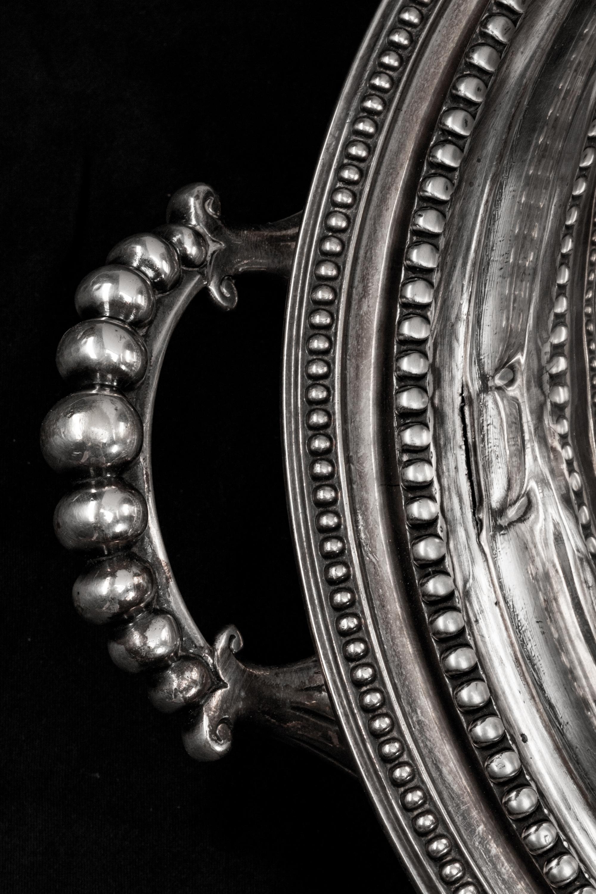 An English Silverplate Warming Tray and Cover — Walker and Hall, Sheffield, Early 20th Century
