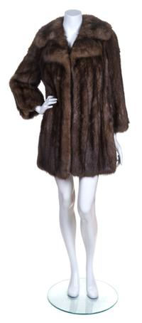 A Russian Sable Fur Stroller,