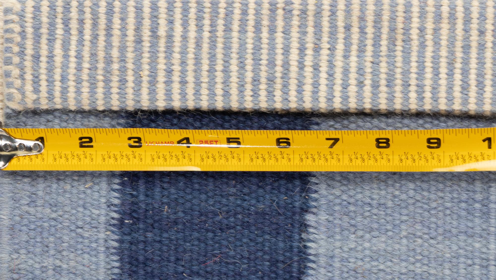 Swedish Haga Flatweave Rug for Axeco Svenska AB