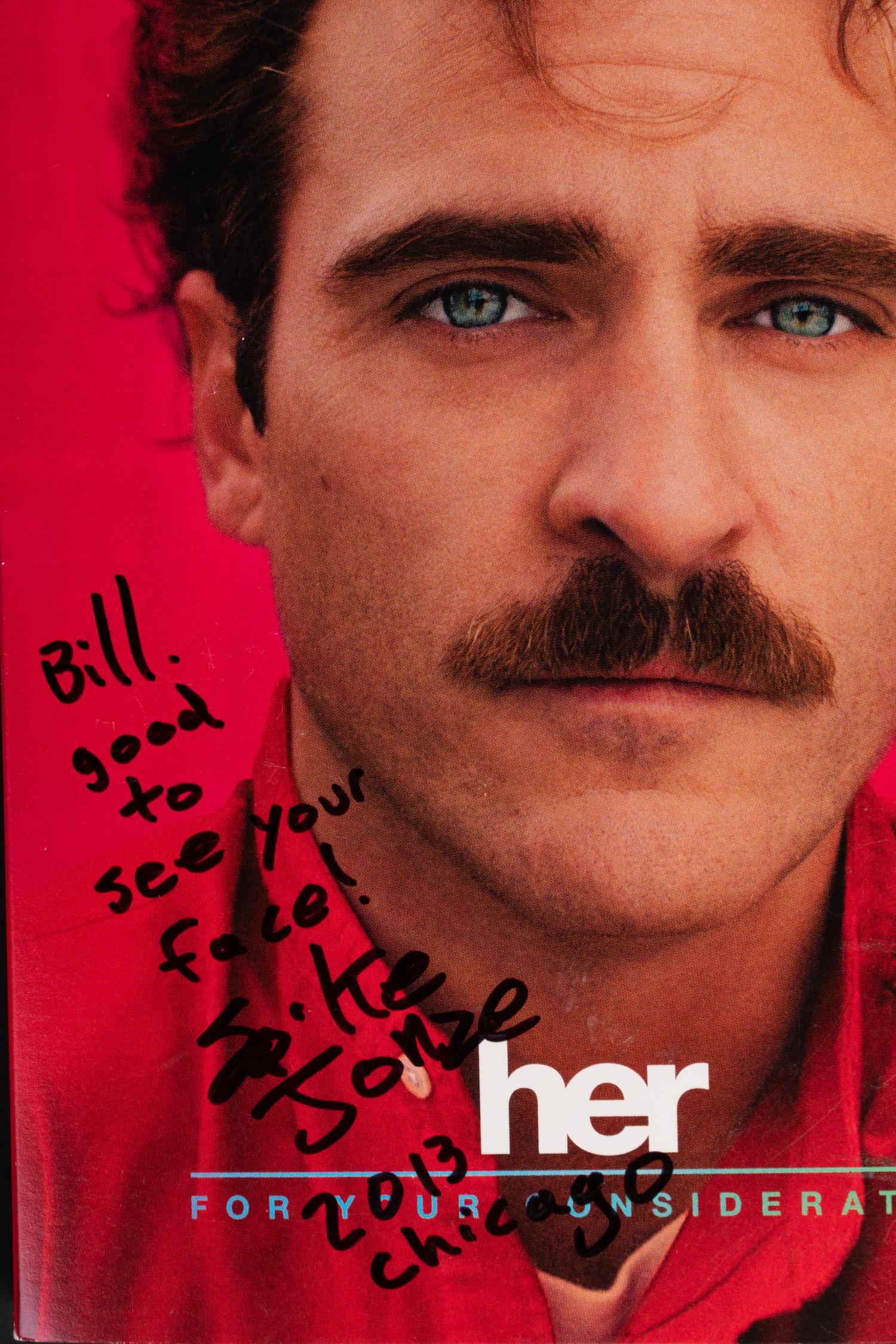 (Film Memorabilia) A group of memorabilia from 6 films, comprising: