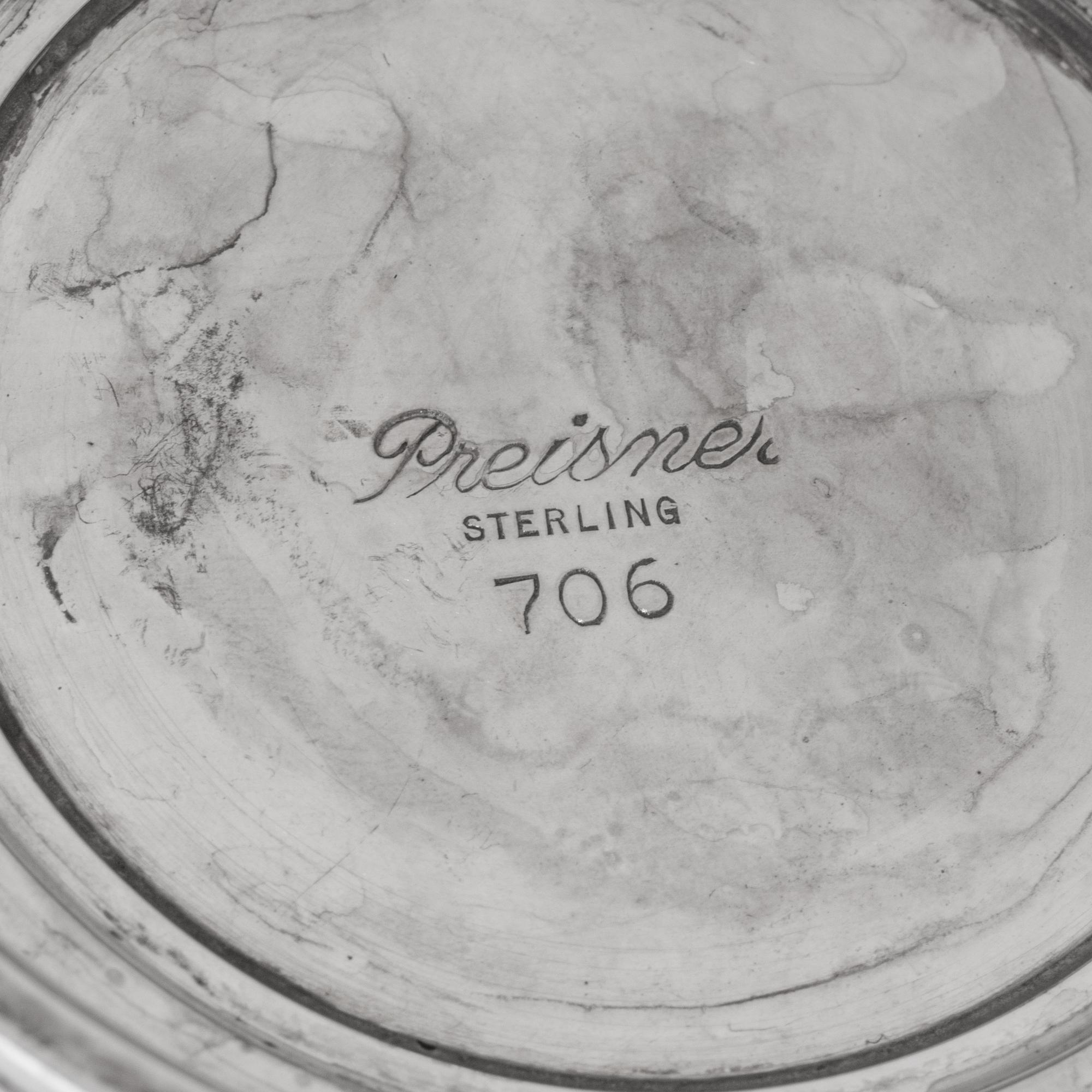An American Silver Five-Piece Tea Service
