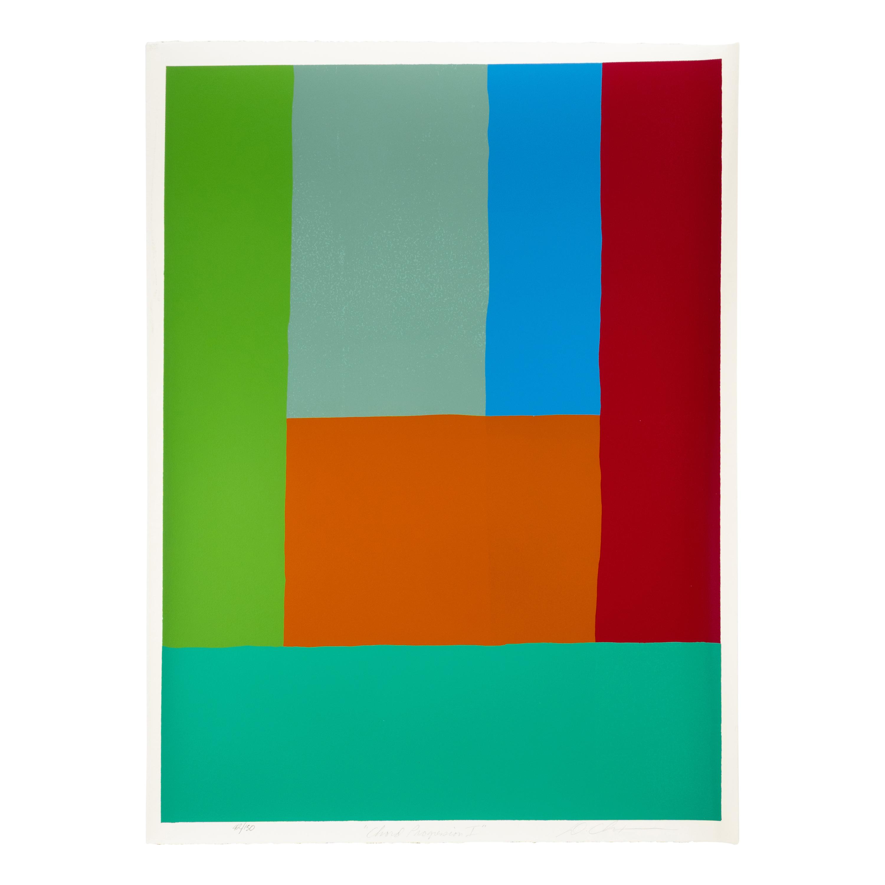 Dan Christensen (American, 1942–2007) — Chord Progression I and II (a pair of works)