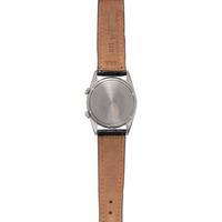 LeCOULTRE, VINTAGE, STAINLESS STEEL 'WRIST ALARM' WRISTWATCH