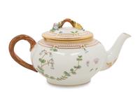 A Royal Copenhagen Flora Danica Porcelain Teapot