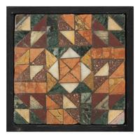 An Italian Marble Mosaic Plaque