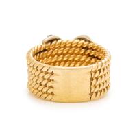 LE VIAN, BICOLOR GOLD AND DIAMOND RING