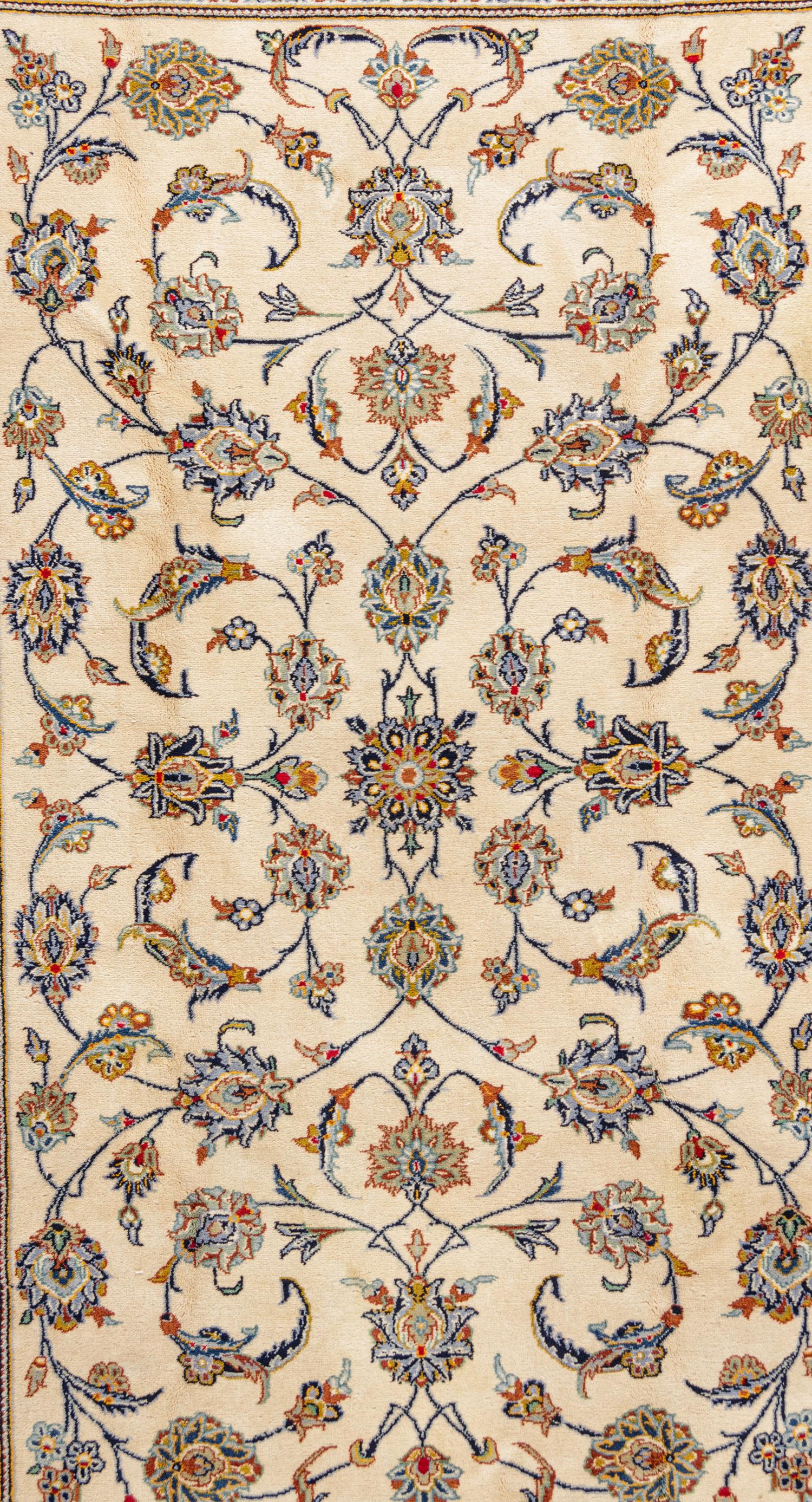 A Kashan Wool Rug