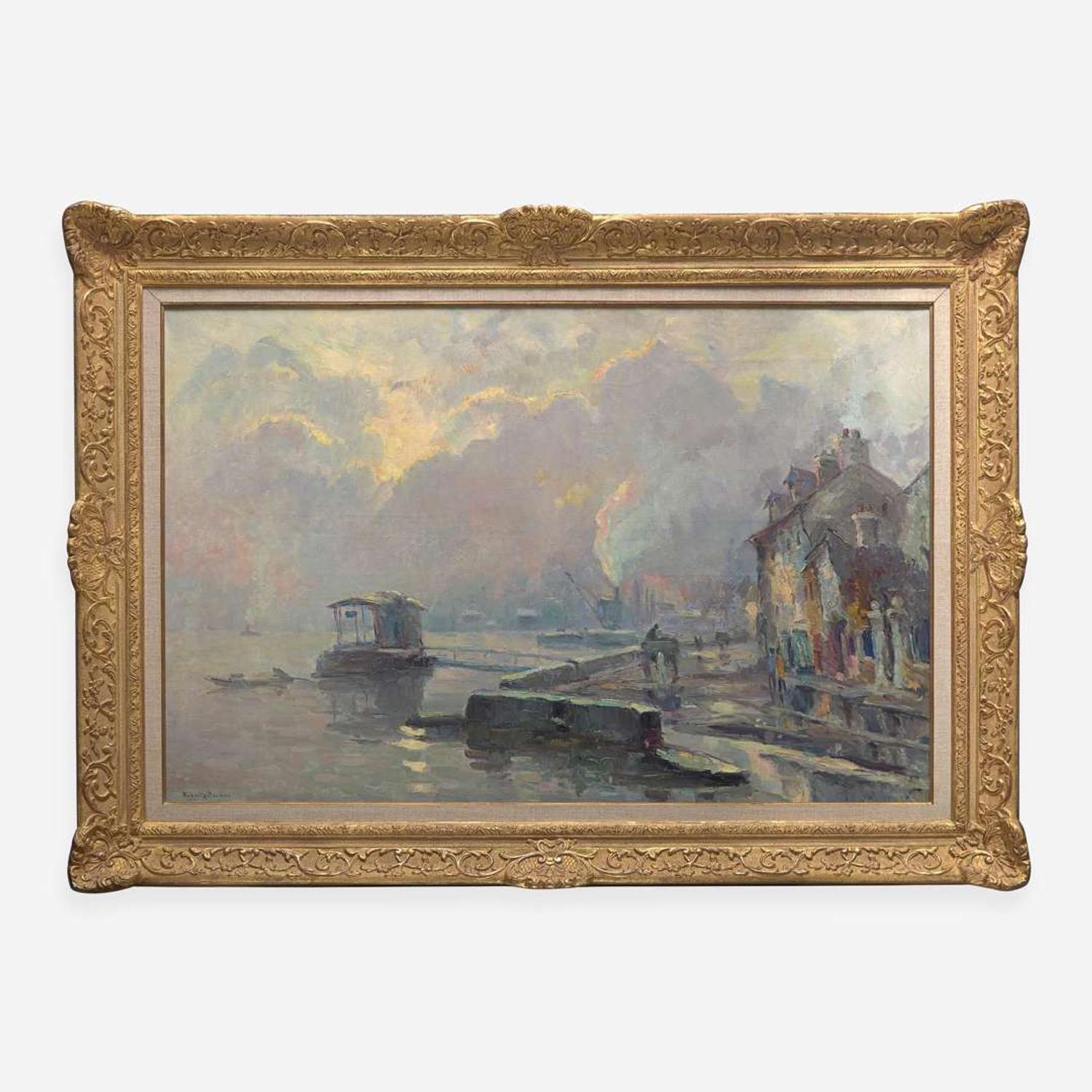 Robert Antoine Pinchon (French, 1886-1943) La Seine à Croisset
