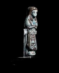 An Egyptian Faience Ushabti of Meritamun