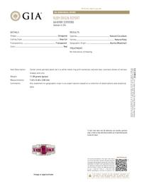 LATE ART DECO BURMESE RUBY, DIAMOND AND RUBY RING